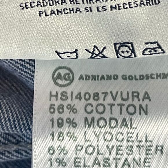 AG Adriano Goldschmied Robyn Jean Jacket Sz M - Picture 7 of 8